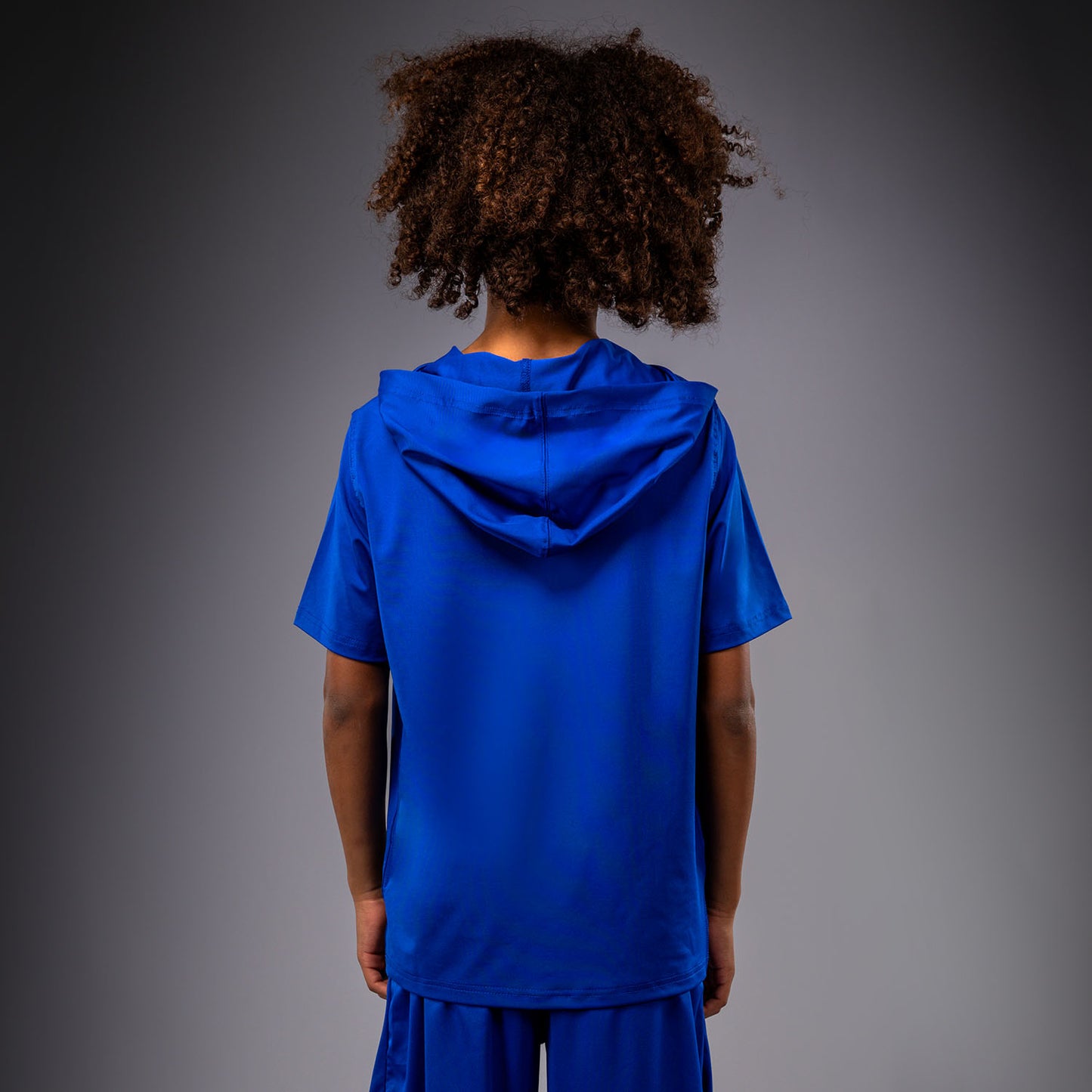 Venum Elite Sudadera Dry-Tech Manga Corta Para Niños - Azul Real