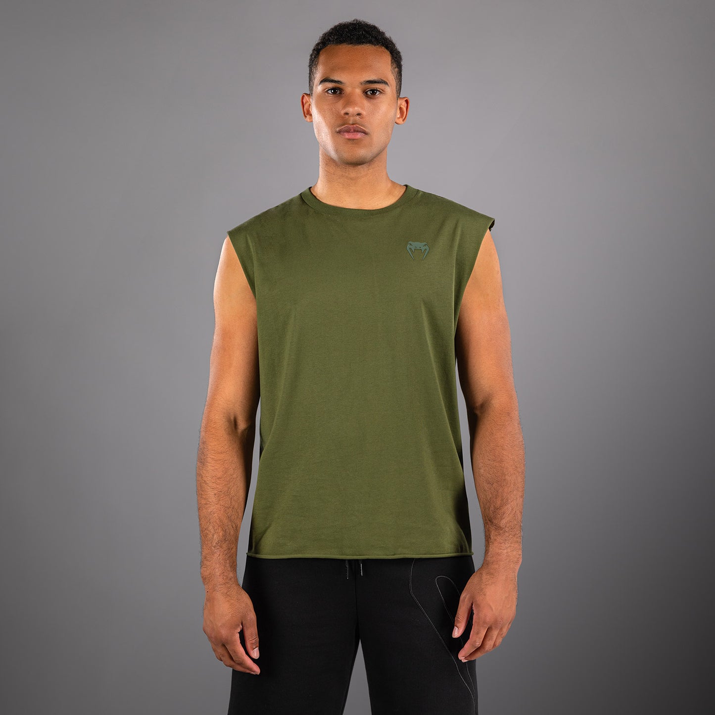 Venum Divide Camiseta Sin Mangas - Verde Militar