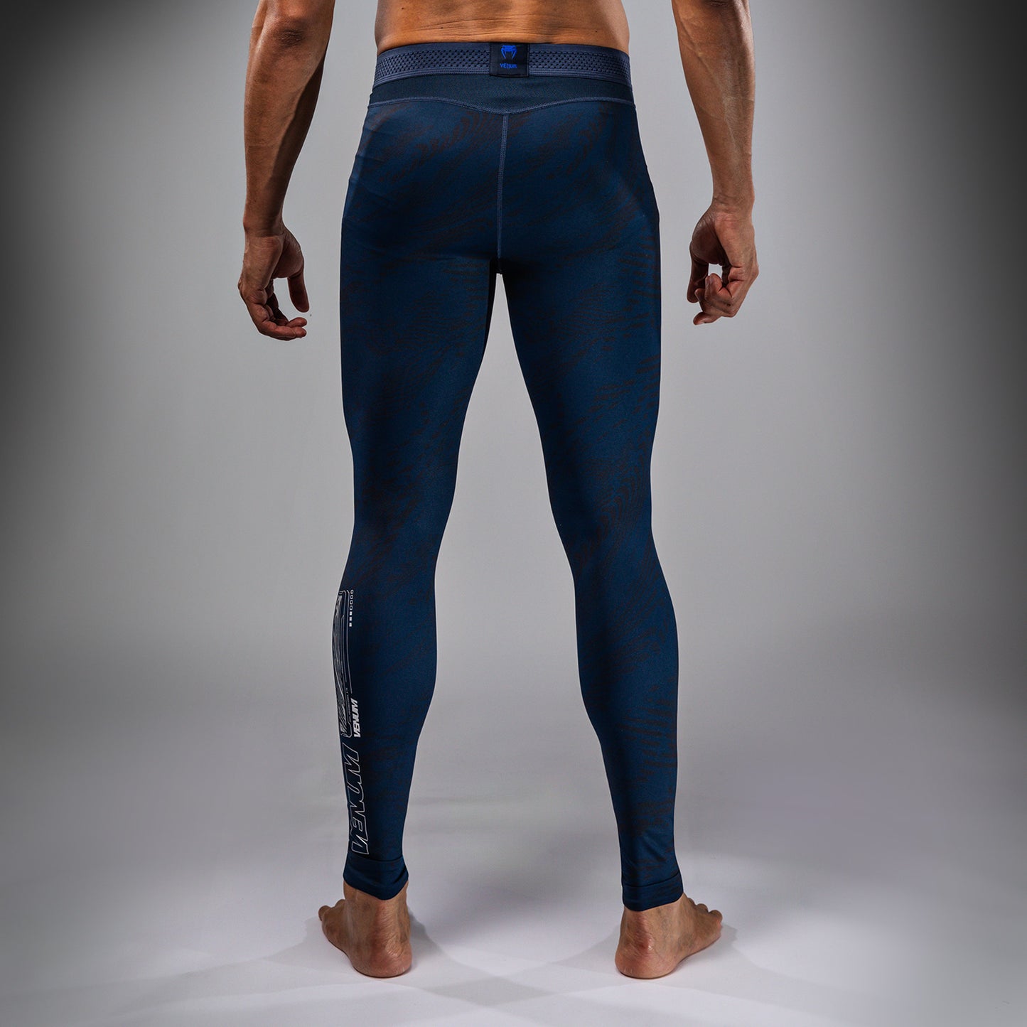 UFC Fusion by Venum Fight Week Leggings de Rendimiento para Hombre - Azul oceánico