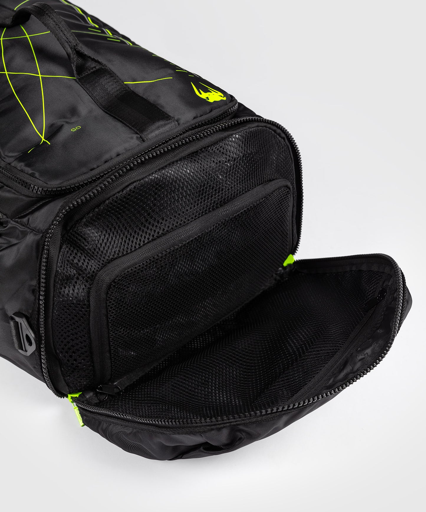 Venum Training Camp 4.0 Bolsa de deporte - Negro/Verde neón