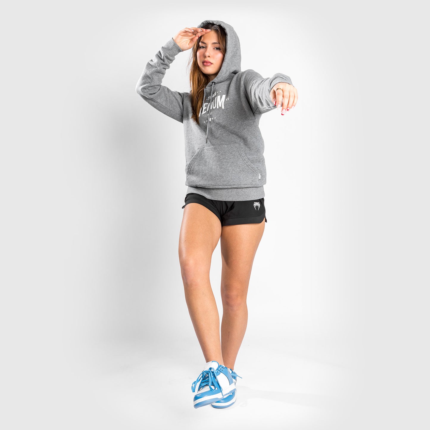 Sudadera con capucha Venum Team 2.0 - Para mujer - Gris claro