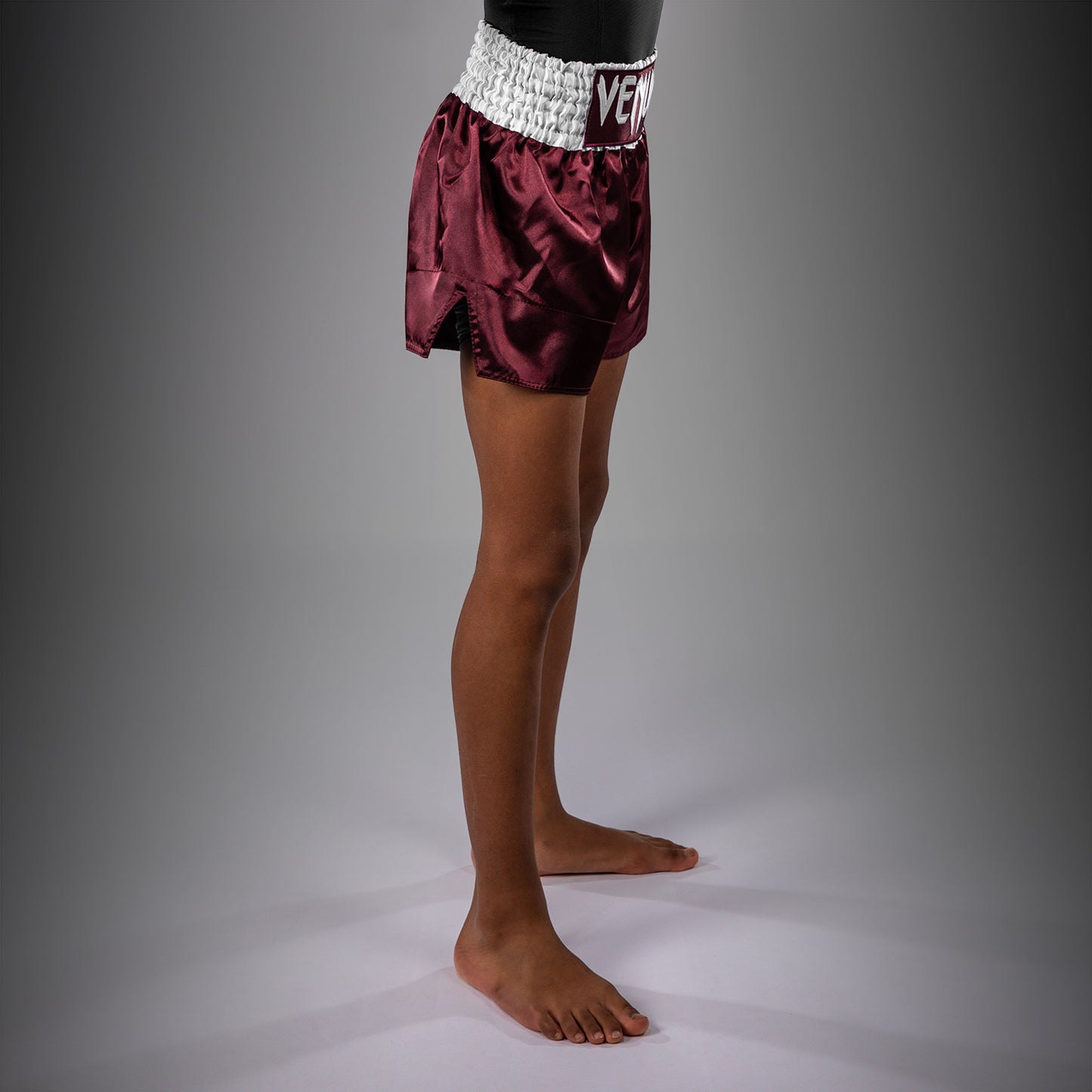 Venum Classic Short de Muay Thai para niños – Burdeos