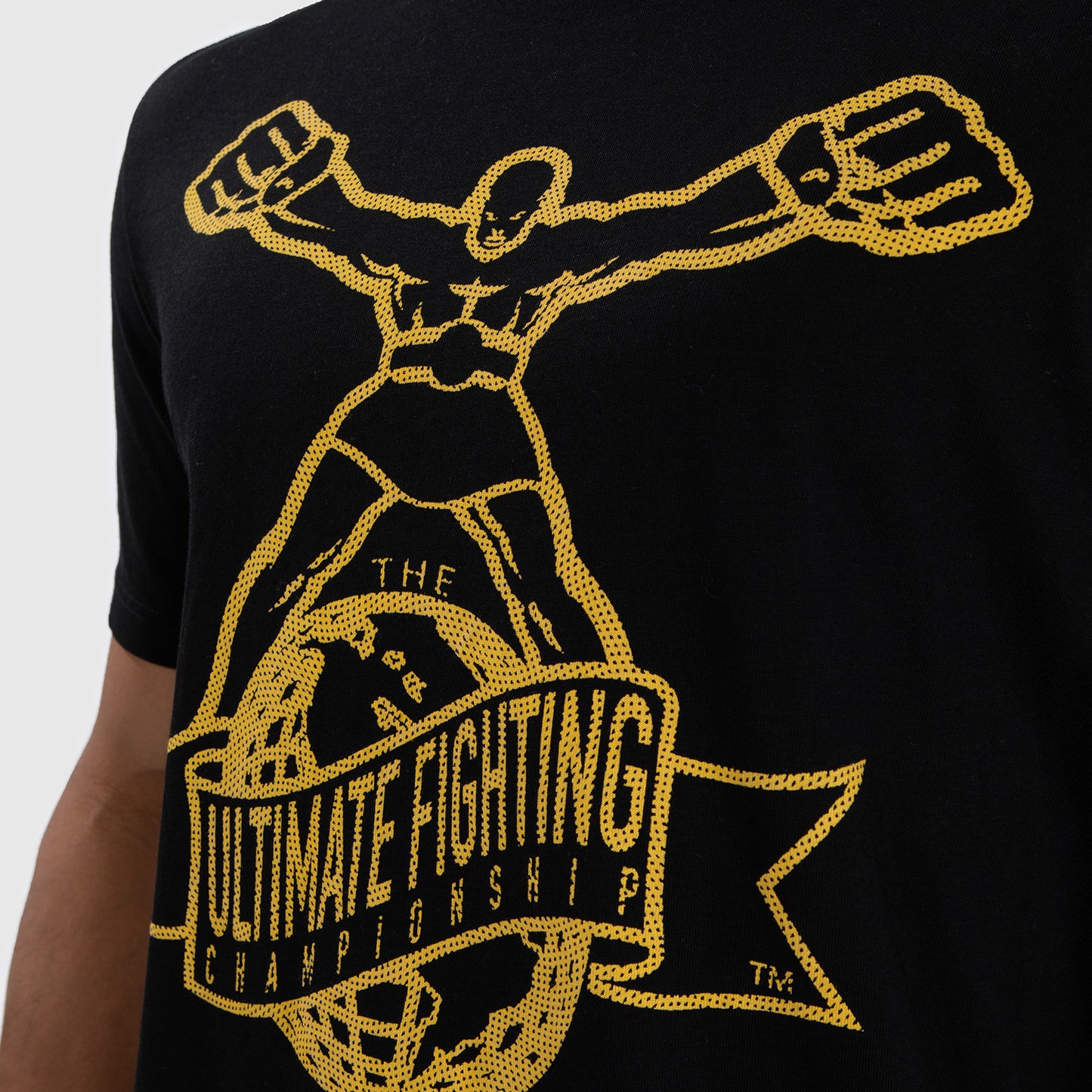 UFC by Venum Ulti-Man Camiseta - Negro/Amarillo