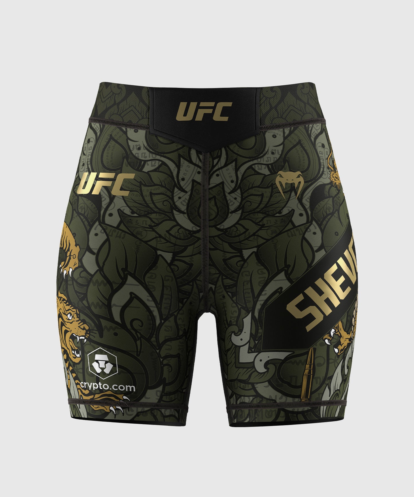 UFC Unrivaled by Venum Valentina Shevchenko Short Vale Tudo para mujer - Verde