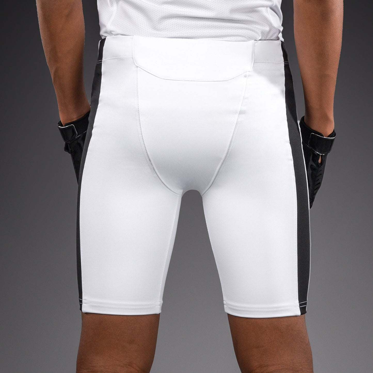 Venum Elite Football Short de Compresión Para Niños - Blanco