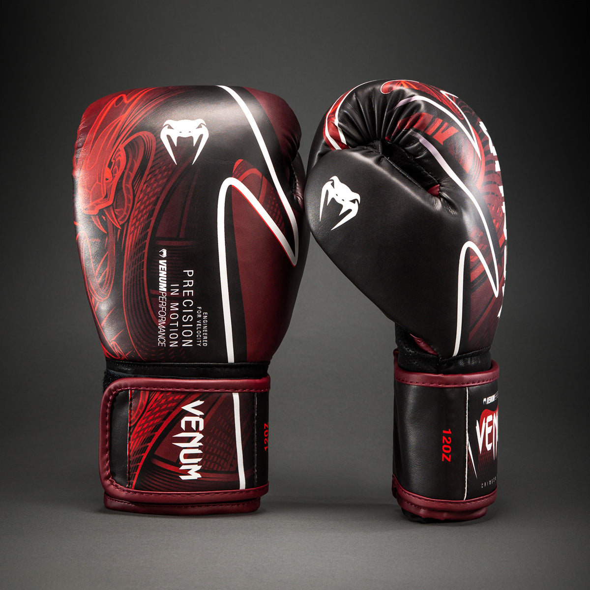 Venum Crimson Viper 2.0 Impact Guantes de boxeo - Negro/Rojo