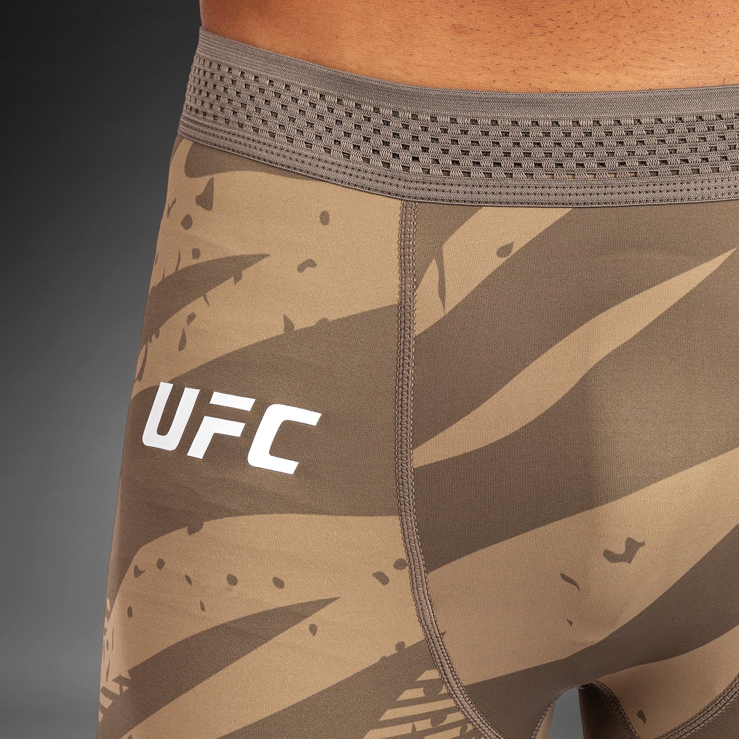 UFC Adrenaline By Venum Fight Week Hombre Vale Tudo Short - Desert Camo