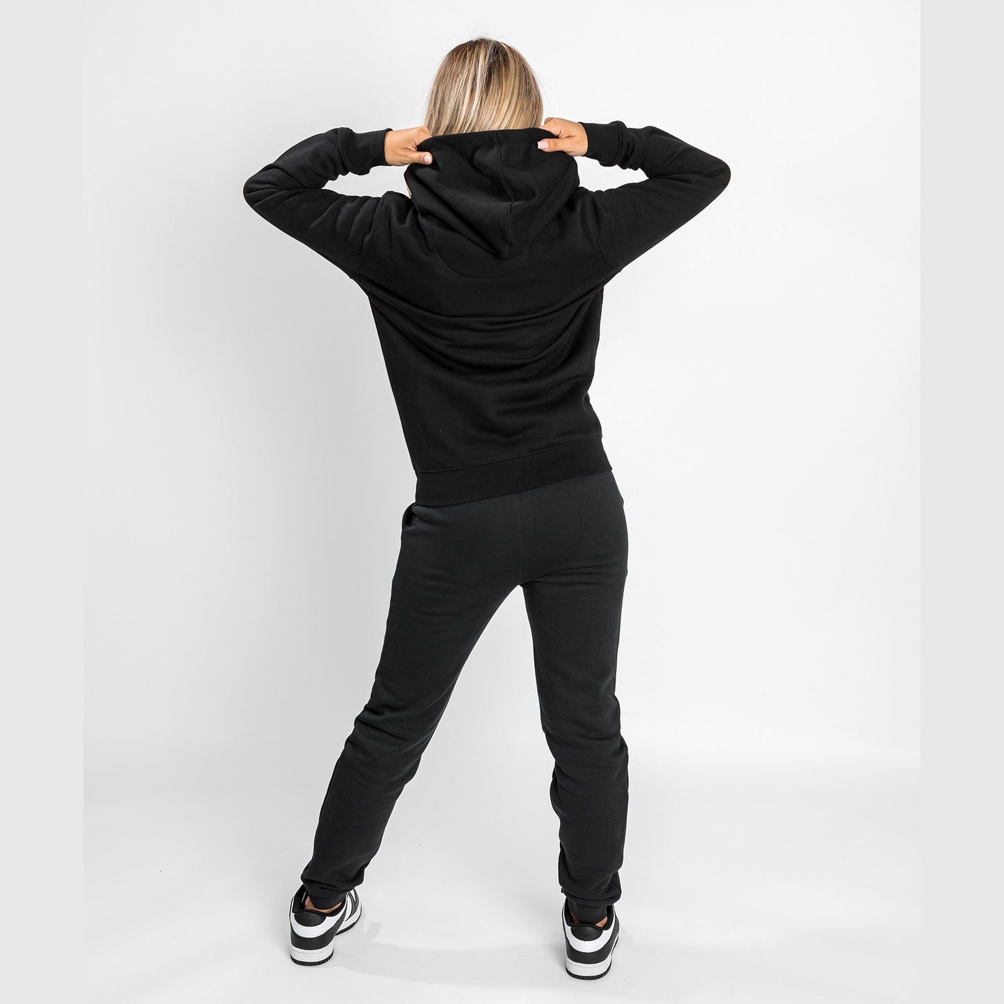 Sudadera con capucha UFC Venum Fight Night 2.0 para mujer - Negra