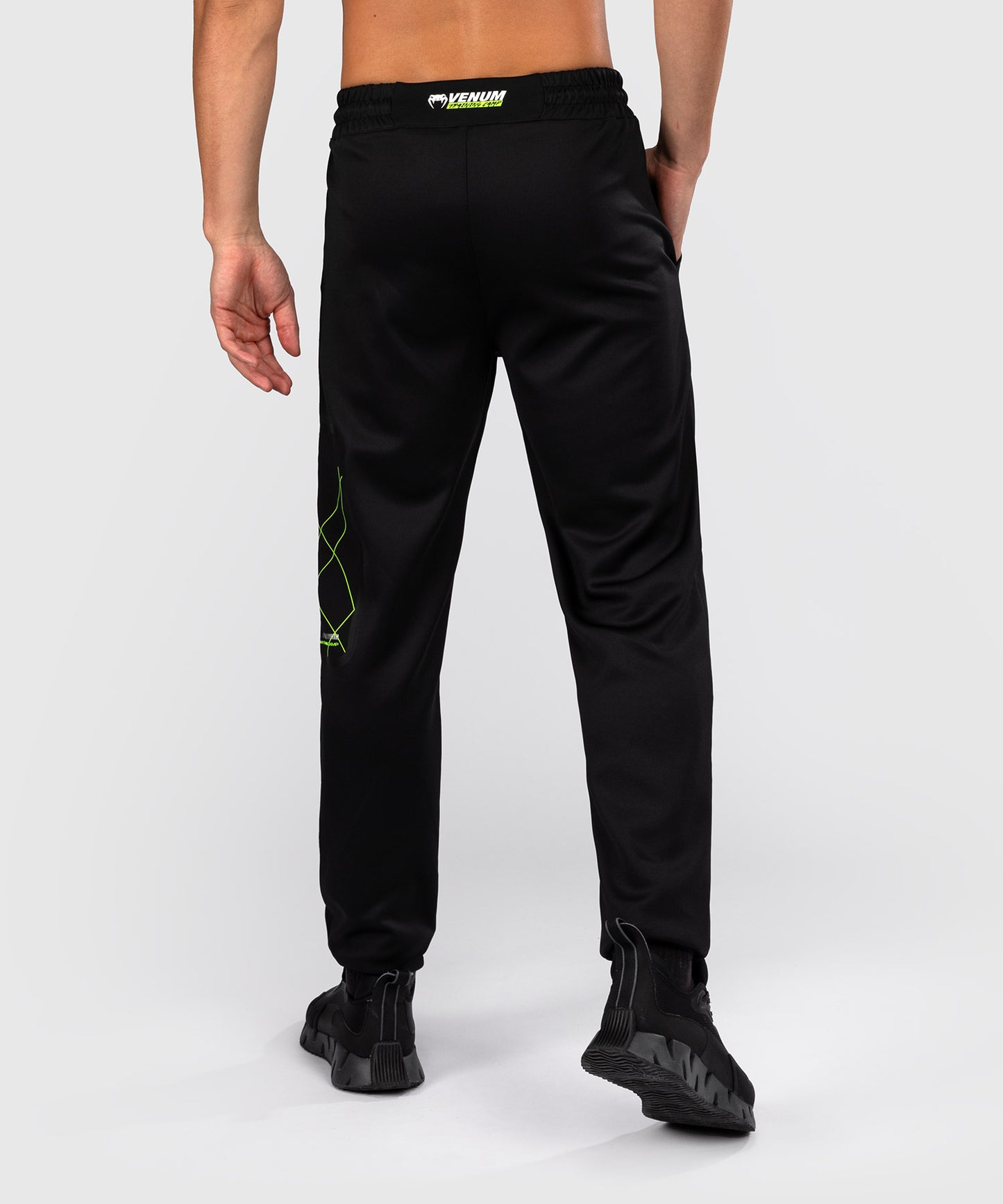 Venum Training Camp 4.0 Jogger - Negro/Verde neón