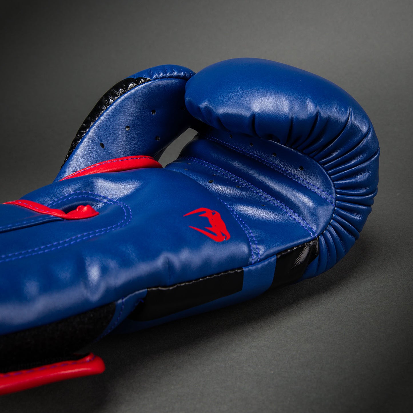 Venum Elite Guantes de Boxeo - Azul Oscuro/Rojo