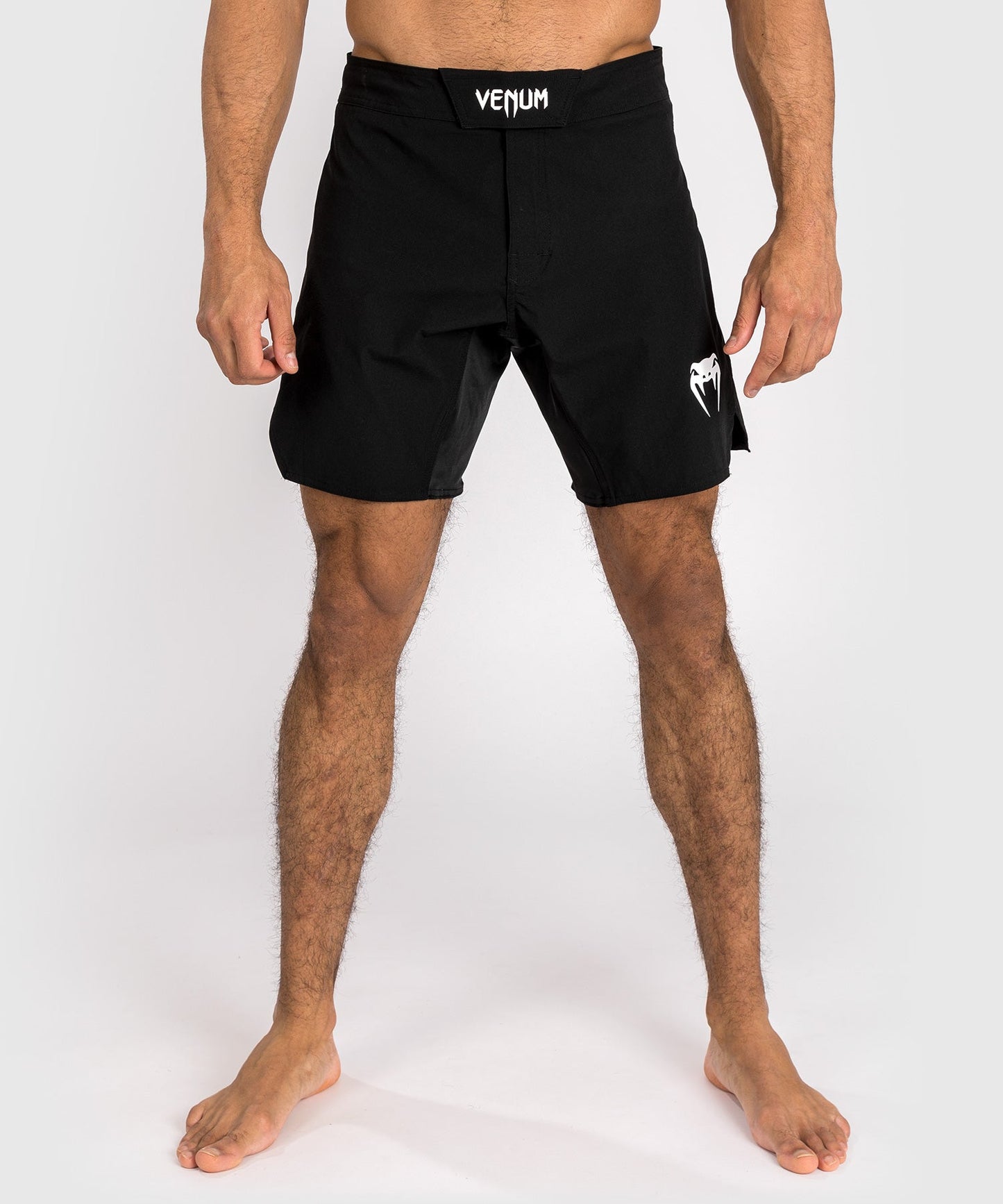 Venum Contender Pantalones cortos de lucha para hombre - Negro/Blanco