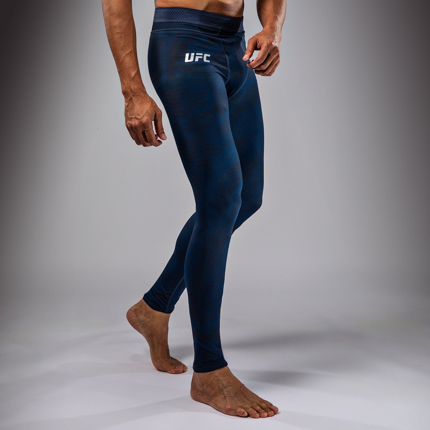 UFC Fusion by Venum Fight Week Leggings de Rendimiento para Hombre - Azul oceánico