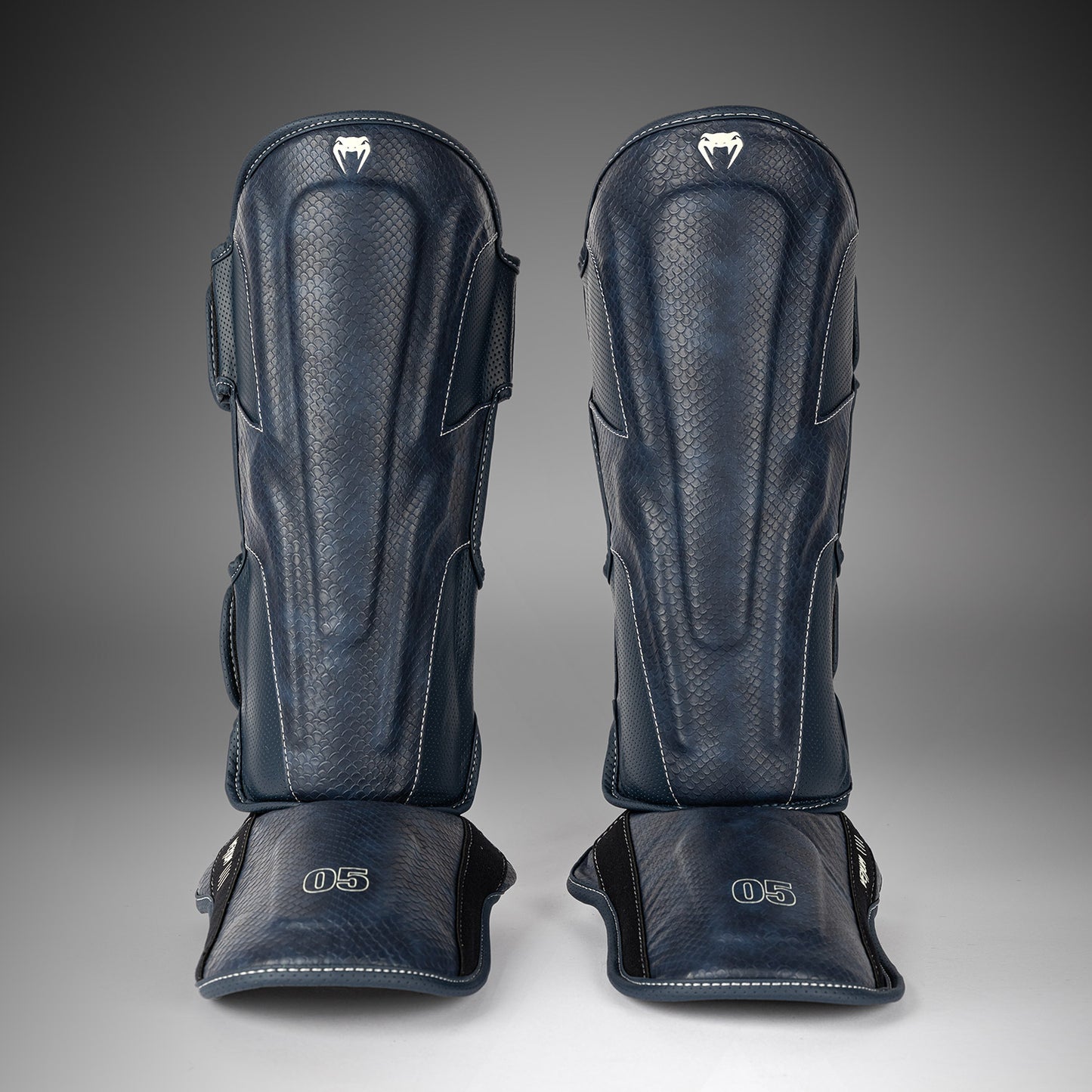 Venum Impact Evo Scales Espinilleras – Azul Medianoche