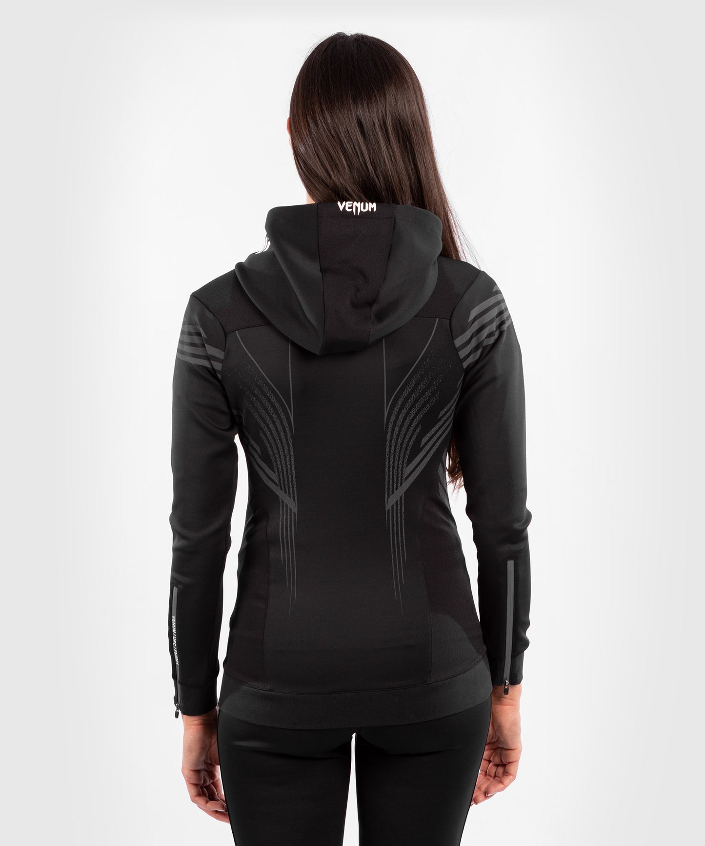 Sudadera Para Mujer UFC Venum Authentic Fight Night Walkout - Negro