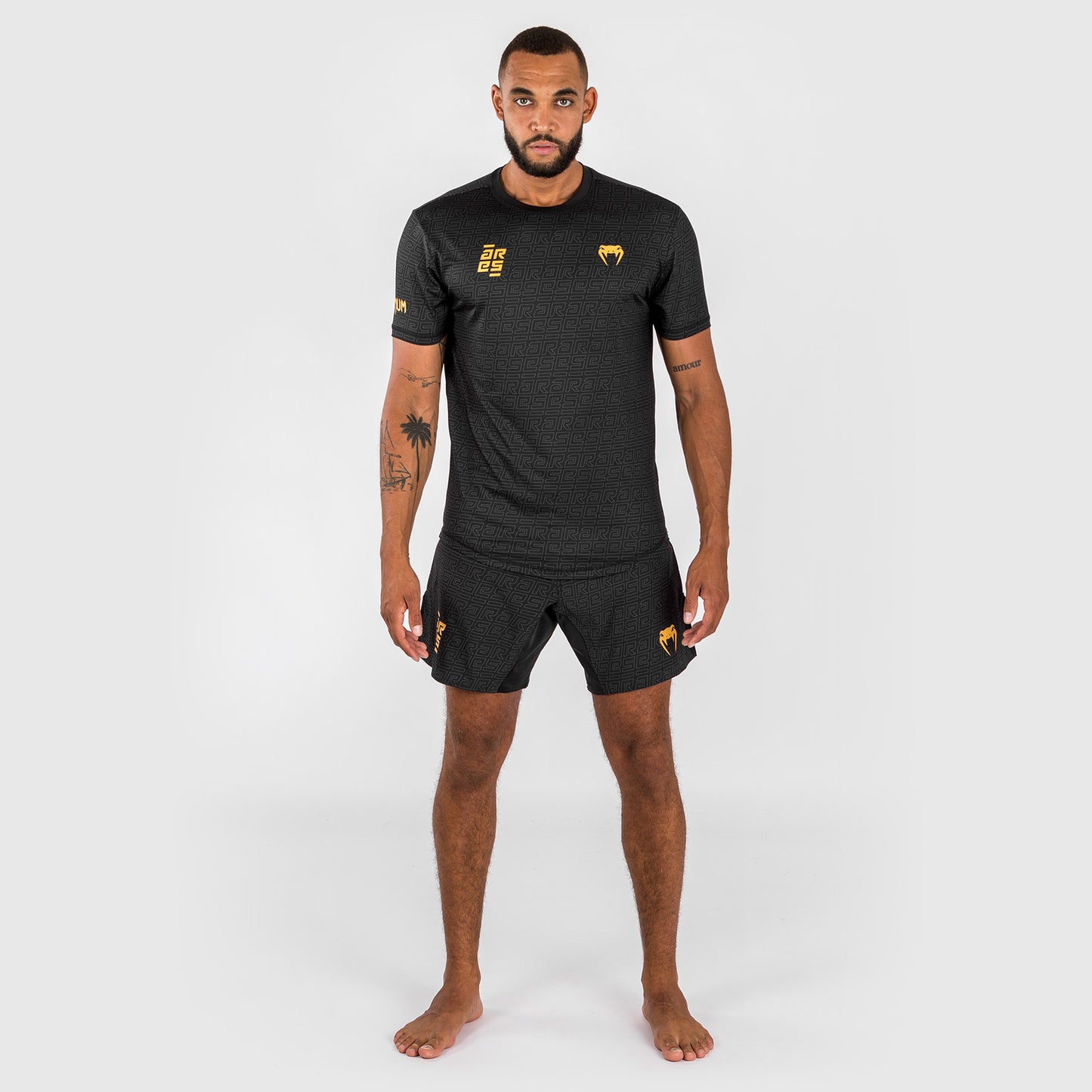 Venum x Ares Camiseta Dry-Tech para Hombre - Negro/Dorado