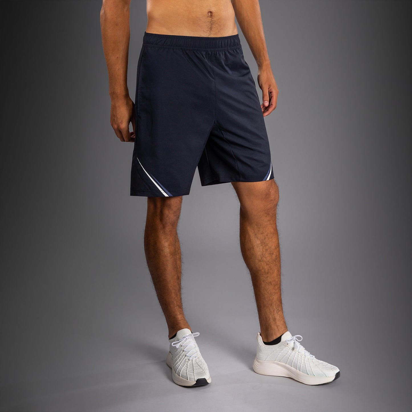 Venum G-Core Pantalón Corto de Entrenamiento - Azul Marino/Blanco