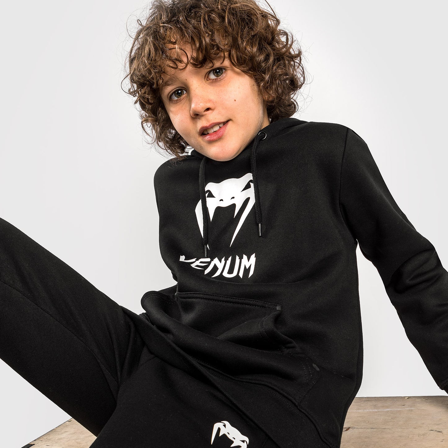 Pantalones Jogging Venum Classic - Para Niños - Negro