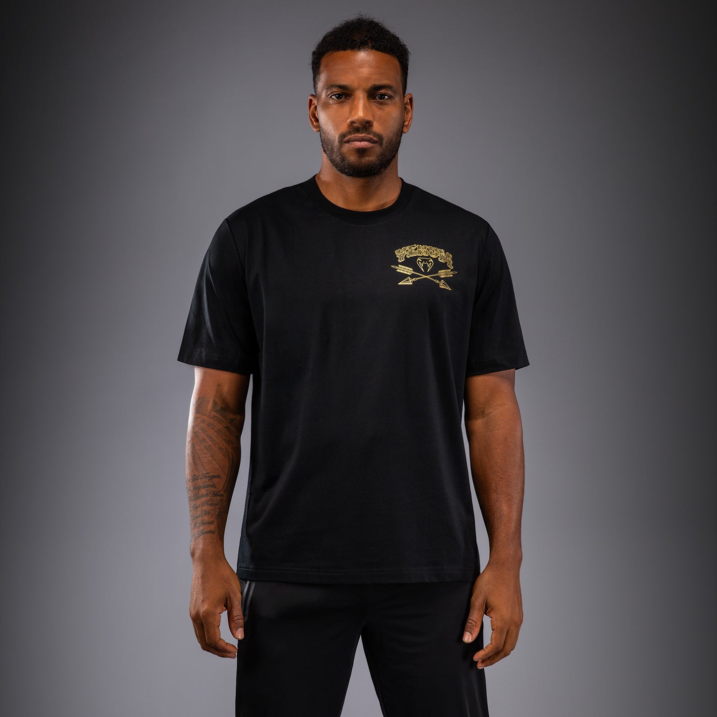 Venum Wolf Atak Camiseta – Negro/Gris