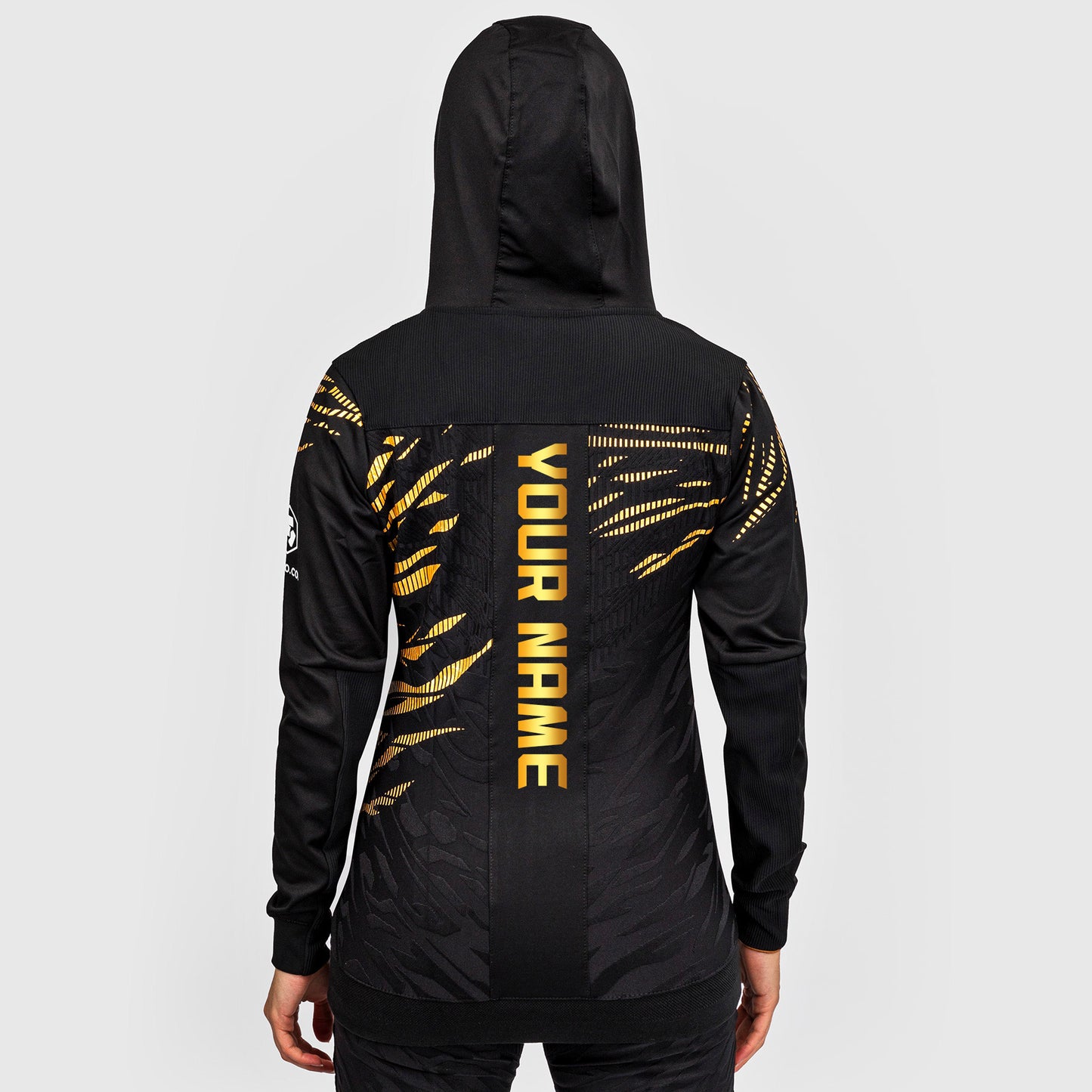 UFC Fusion by Venum Personalizados Authentic Fight Night Sudadera con Capucha para Mujer - Campeón