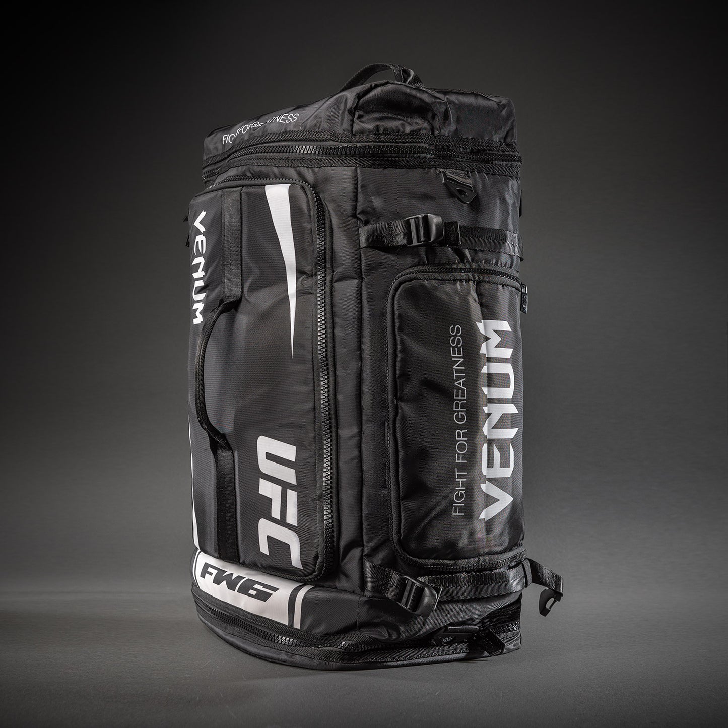 UFC Unity by Venum Authentic Fight Week Bolsa de Equipamiento – Negro/Blanco