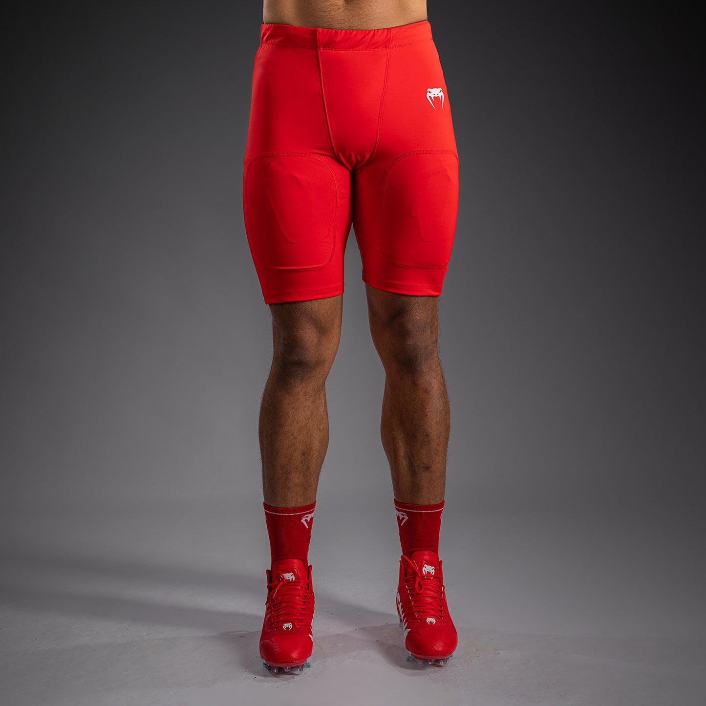 Venum Elite Fútbol Short de Compresión - Rojo