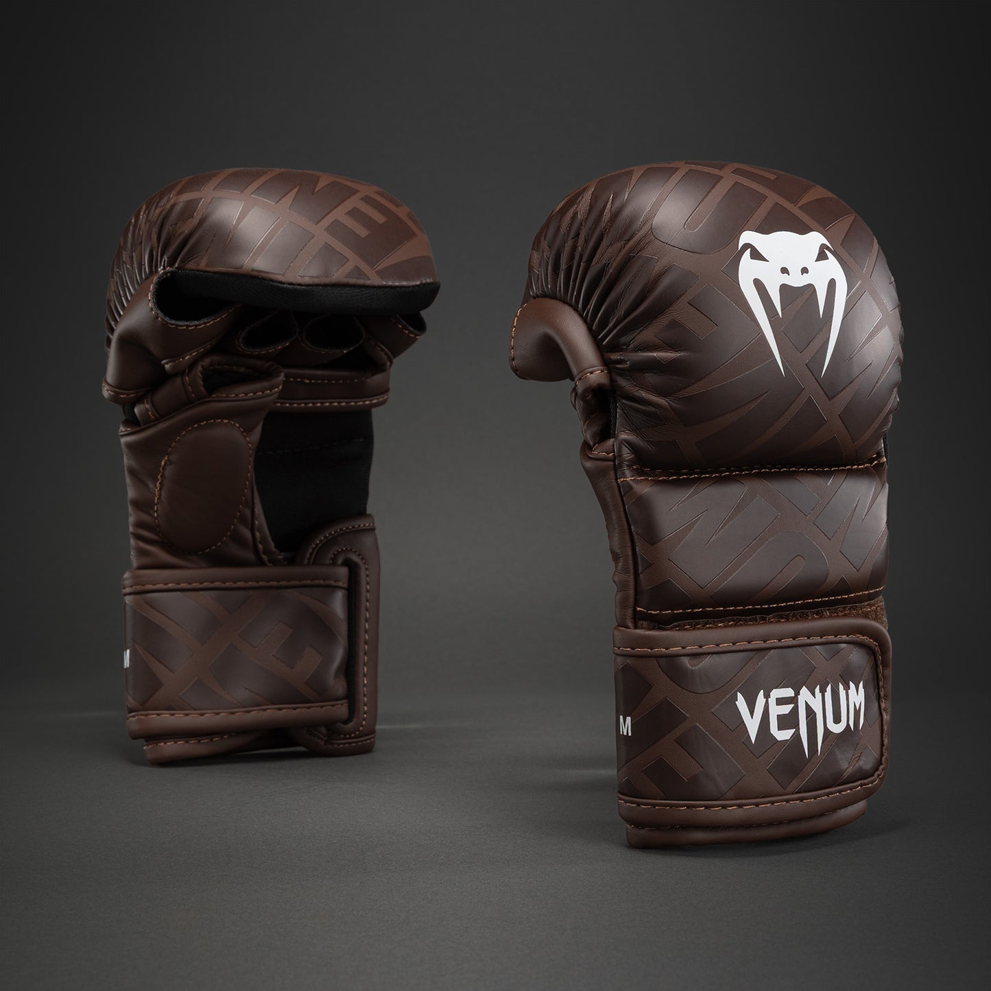 Venum Contender 1.5 XT 3D Guantes de Sparring - Marrón Oscuro