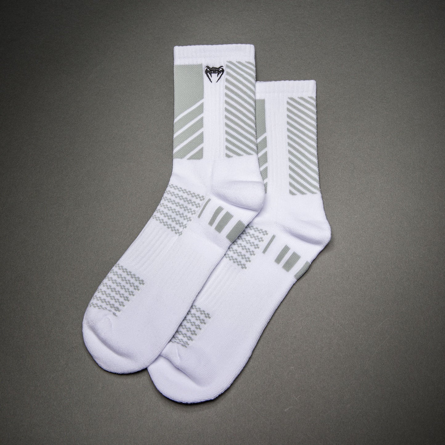 Venum Vector Pack 3 Calcetines Crew - Blanco/Gris