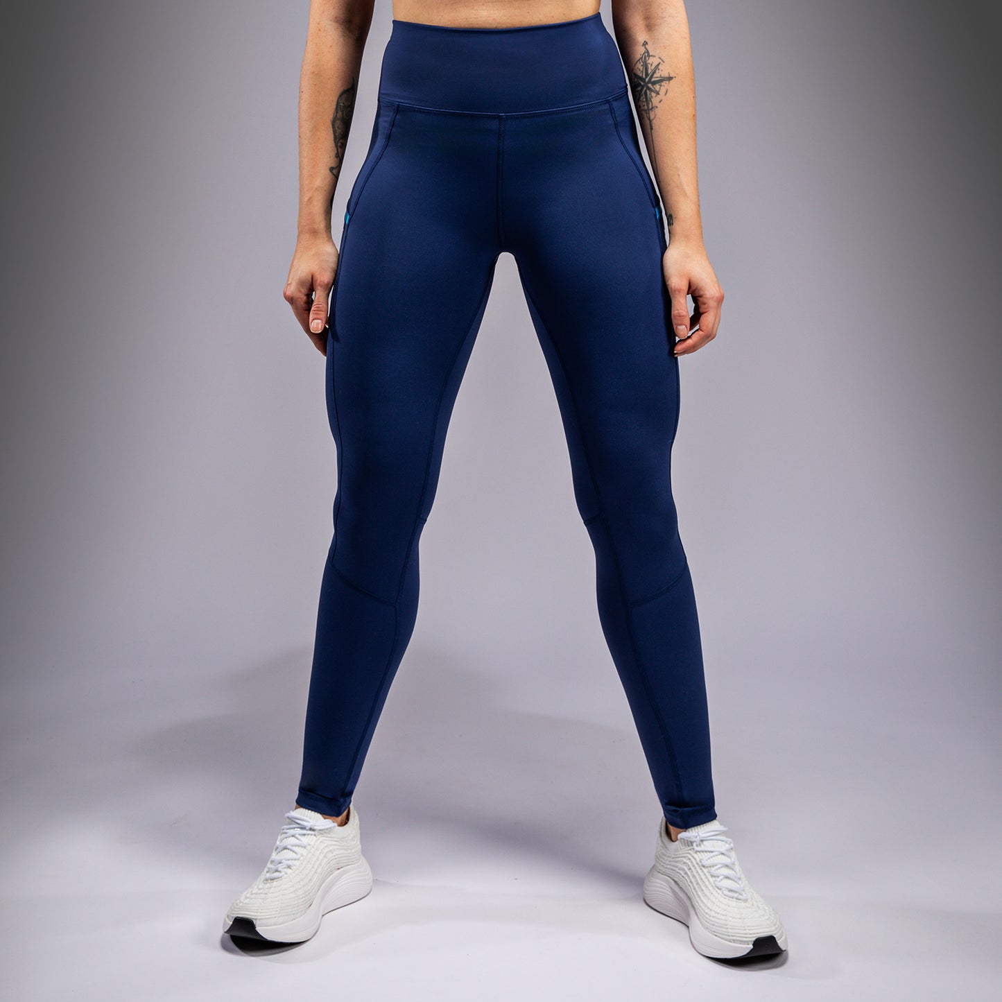 Venum x Top Rank Original Leggings Largas para Mujer - Azul Marino