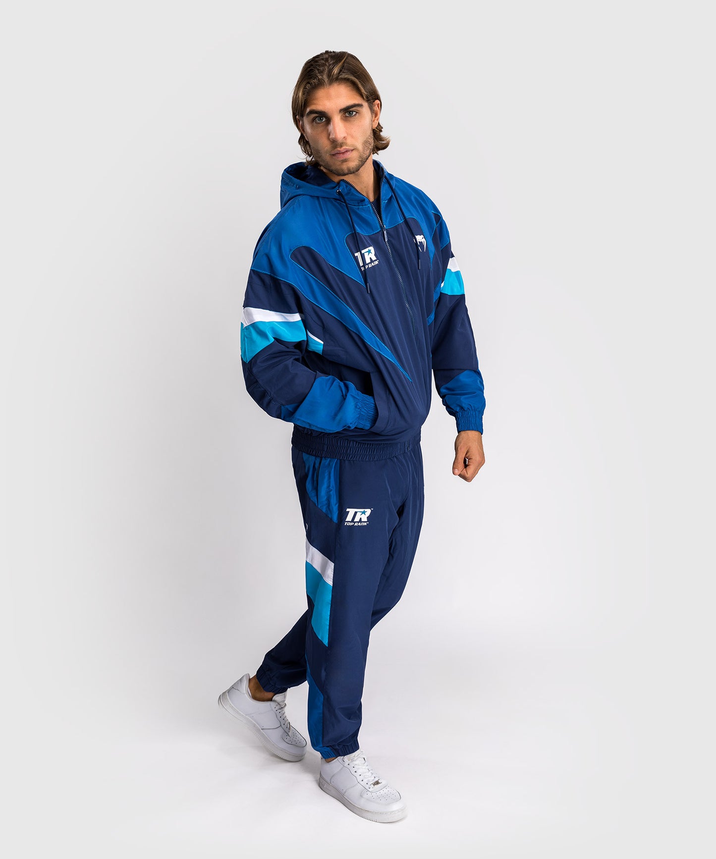 Venum x Top Rank Original Chaqueta Con Capucha para Hombre - Azul Marino