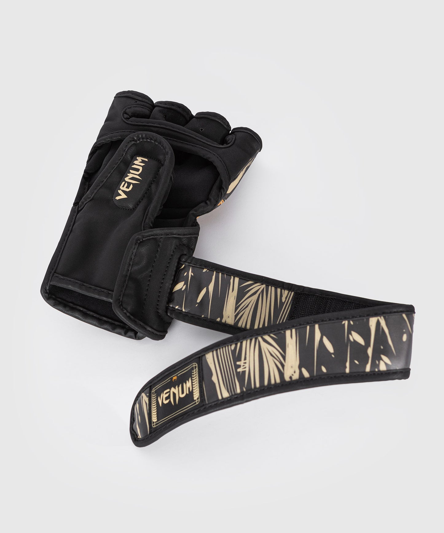 Venum Tiger Guantes de MMA - Negro/Naranja Neón