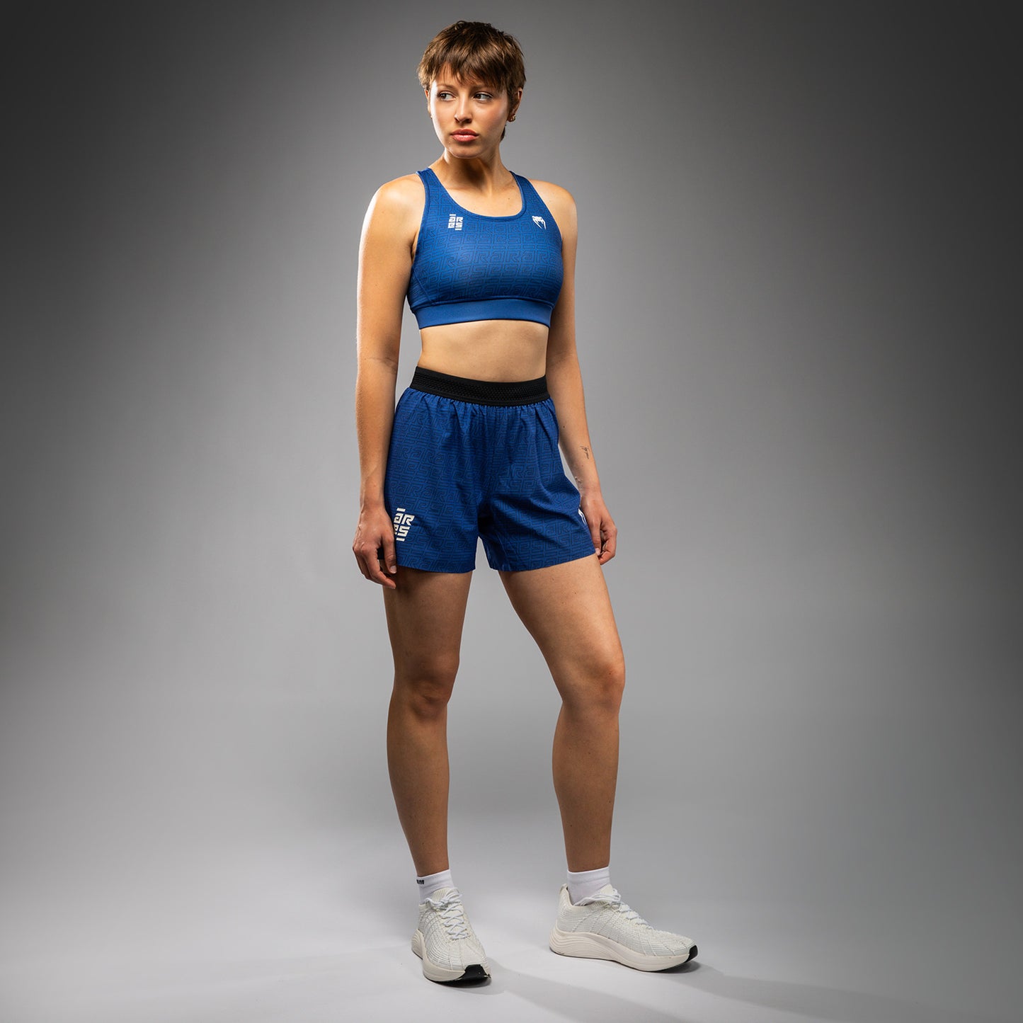 Venum x Ares Pantalones Cortos de Entrenamiento para Mujeres - Azul Real