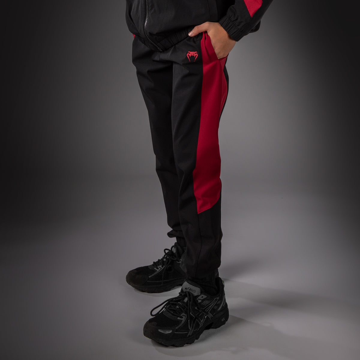 Venum Vectra Pantalón Jogger para Niño - Negro/Rojo