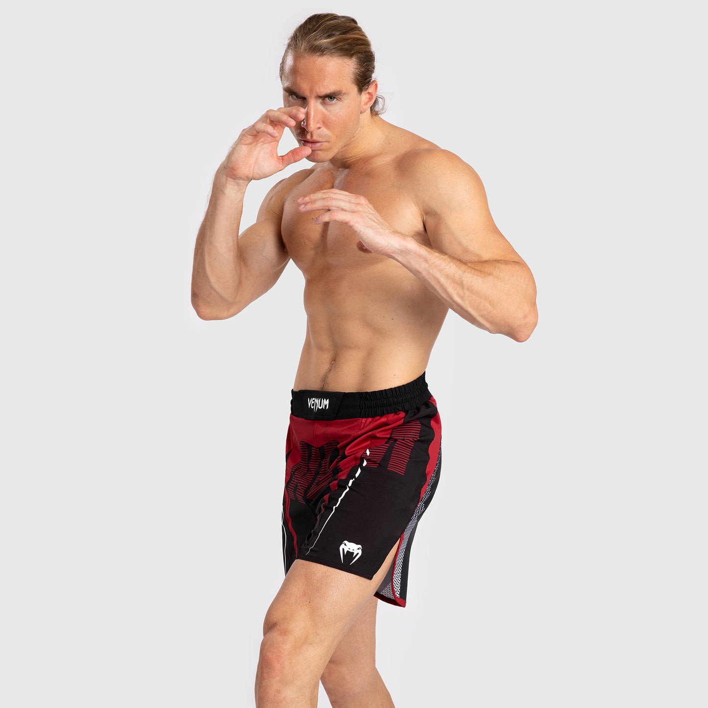Venum Adrenaline Pantalones Cortos de Lucha para Hombre - Red
