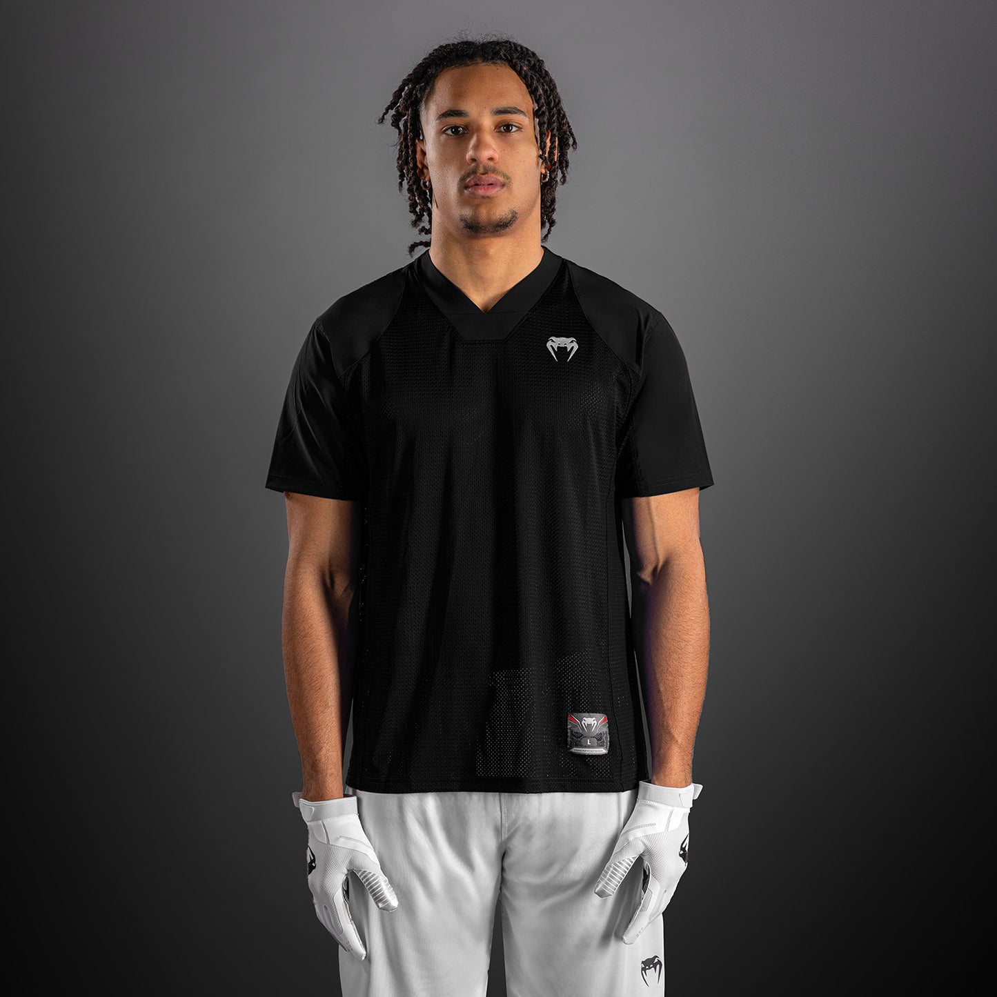 Venum Elite Fútbol Camiseta Manga Corta - Negro