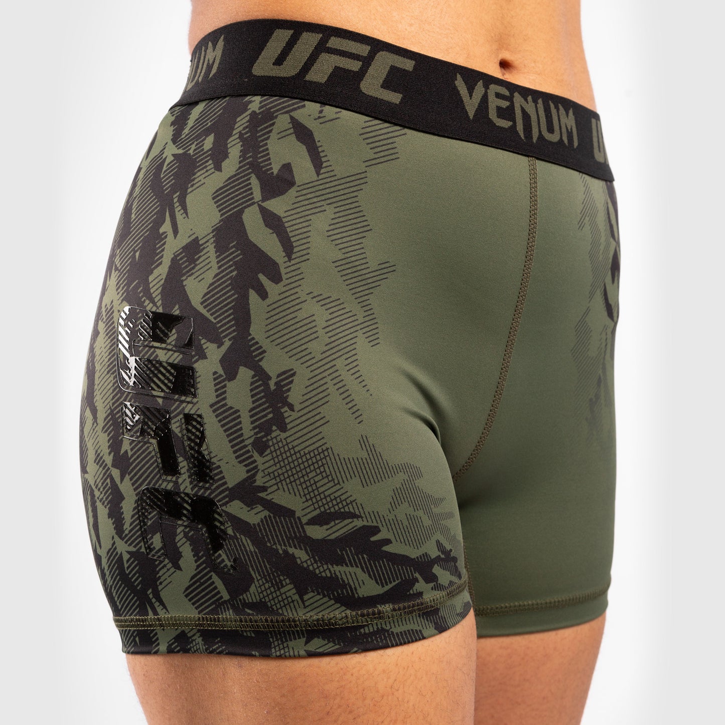 Venum UFC Authentic Fight Week Short de Compresión Performance para Mujer – Caqui