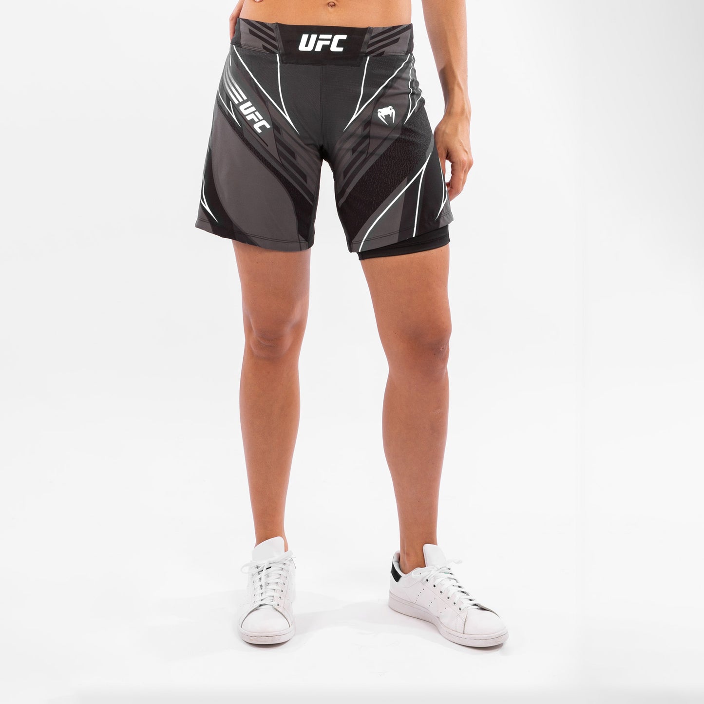 Pantalón De MMA Para Mujer Ufc Venum Authentic Fight Night – Modelo Largo - Negro