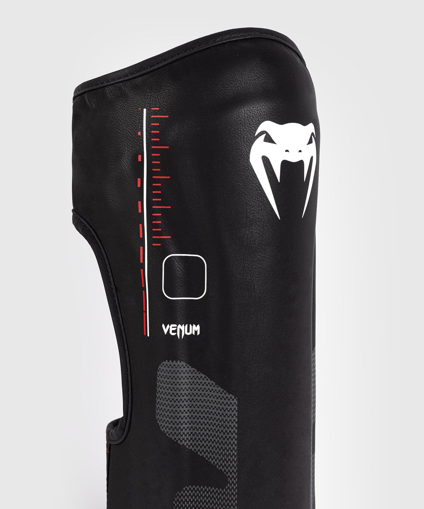 Venum Tactical XT Espinilleras - Negro/Rojo Fuego