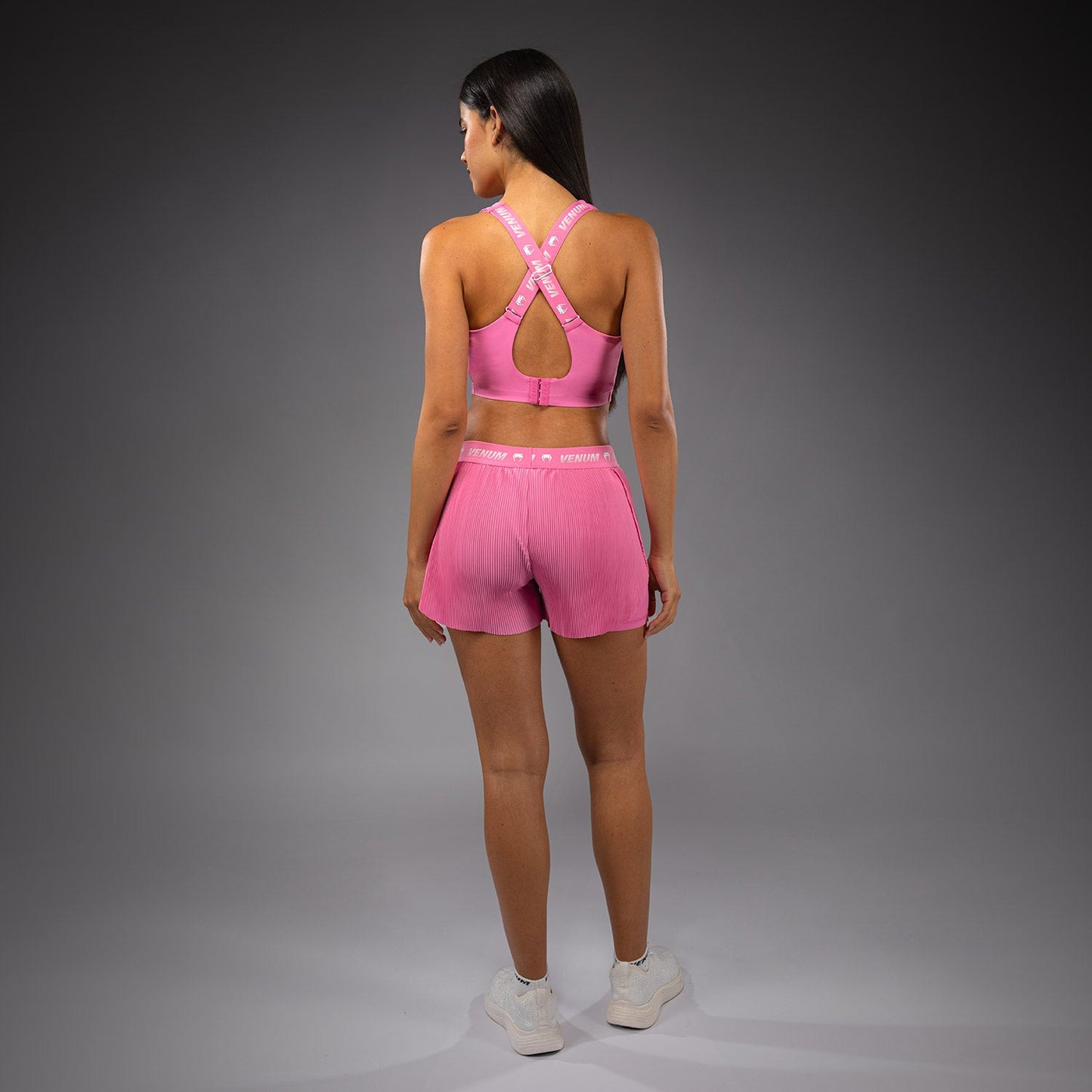 Venum Flowfit Pantalones Cortos de Entrenamiento Mujer - Rosa Caramelo