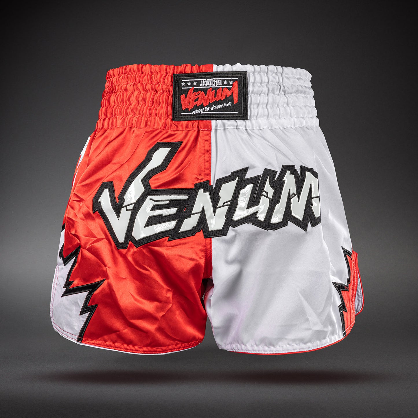 Venum Inferno 2.0 Pantalones Cortos de Muay Thai - Rojo/Blanco
