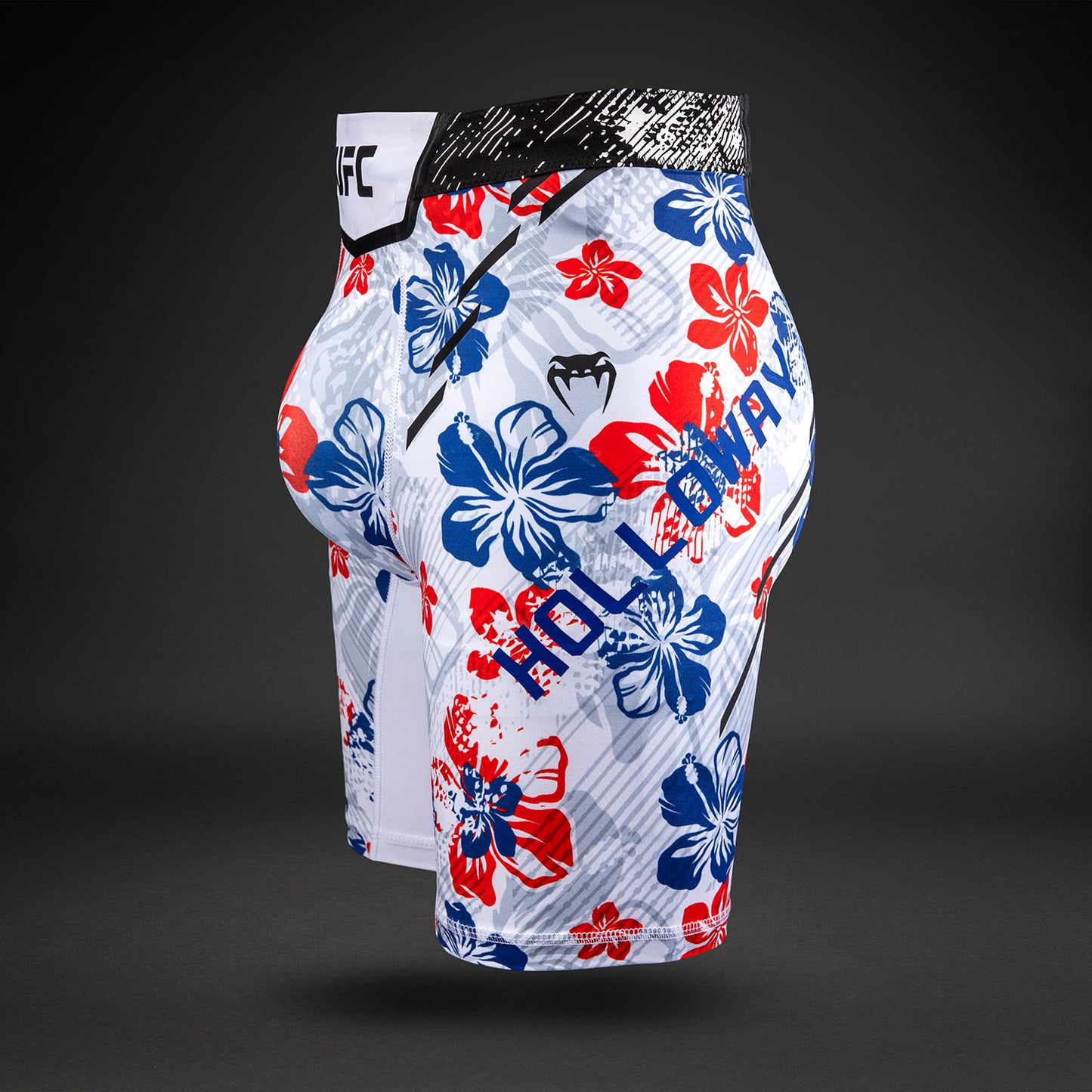 UFC Unrivaled by Venum Max Holloway Pantalones Vale Tudo para Hombres - Blanco