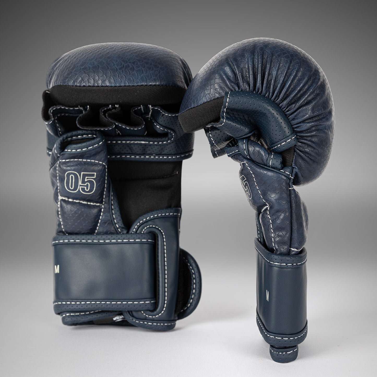 Venum Impact Evo Scales Guantes de Sparring MMA – Azul Medianoche