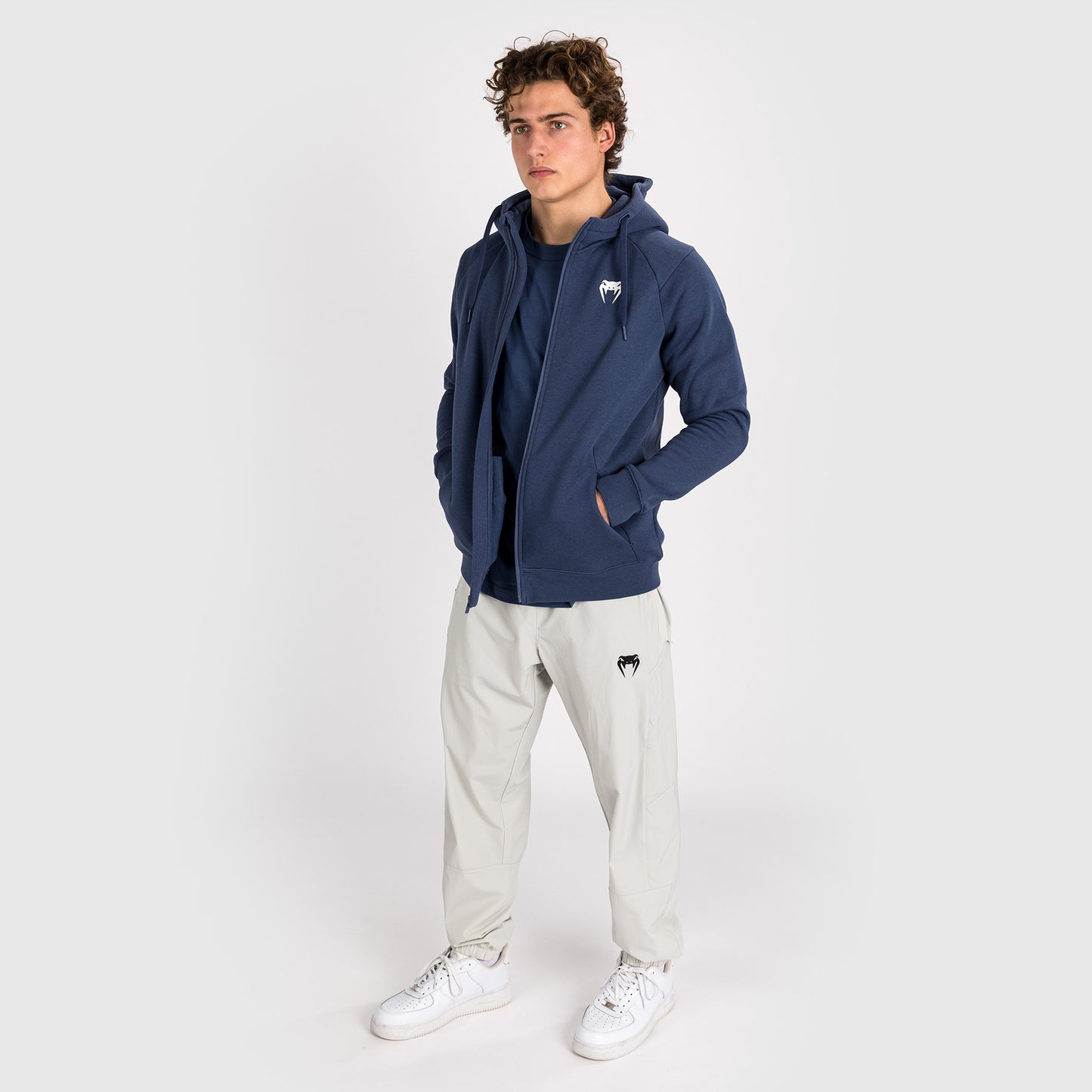 Venum Strikeland Sudadera con capucha y cremallera - Azul marino