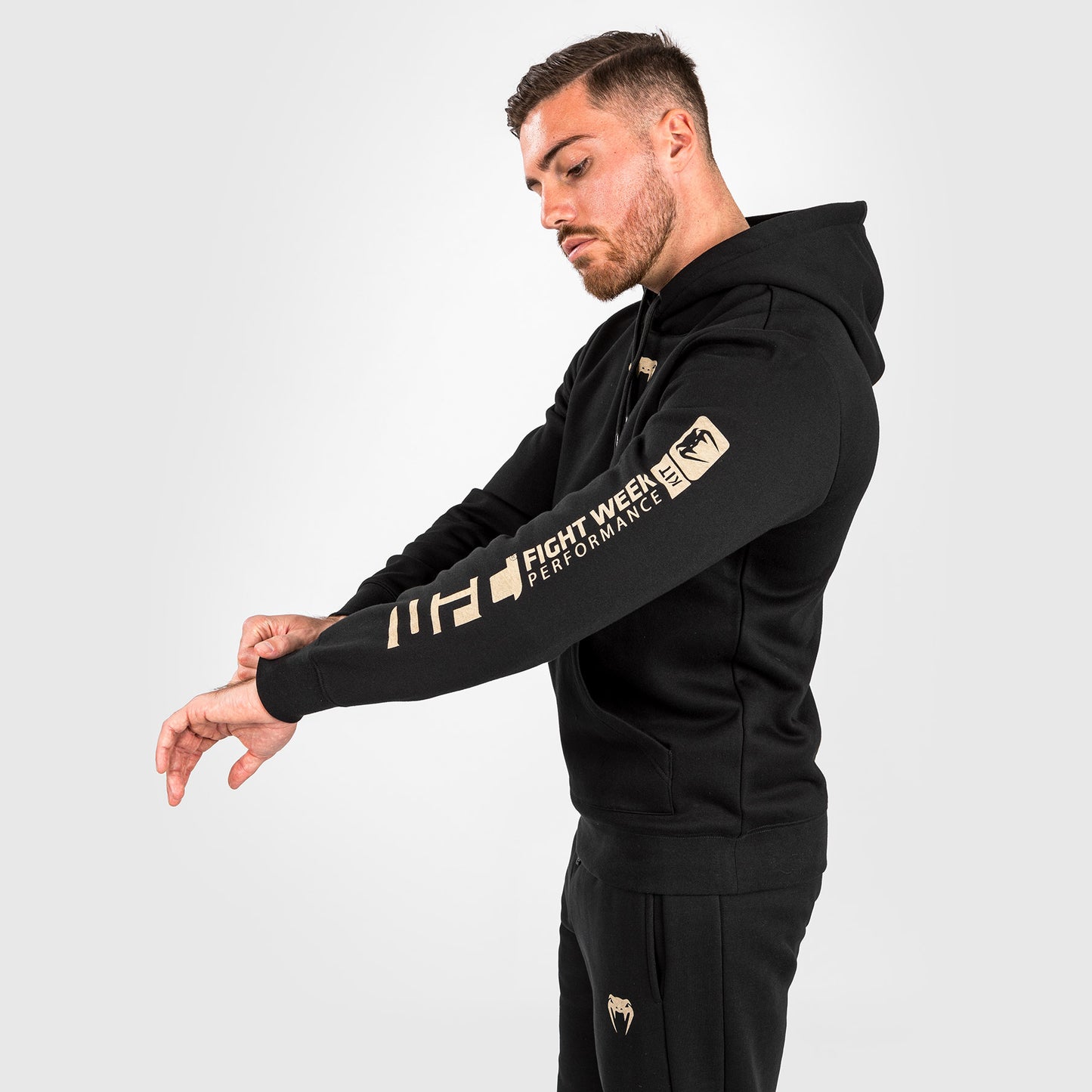 UFC Adrenaline by Venum Fight Week Sudadera con capucha para Hombre - Negra