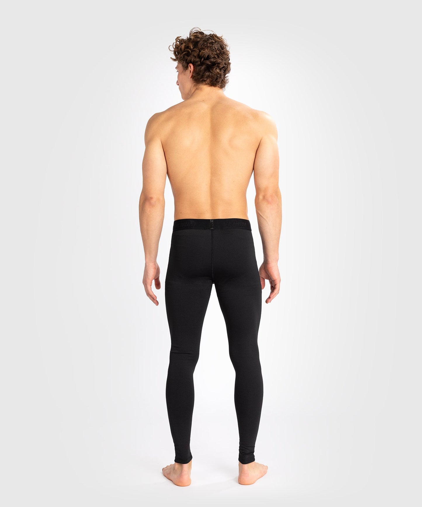 Venum Contender Pantalones de compresión para hombre - Negro/Blanco