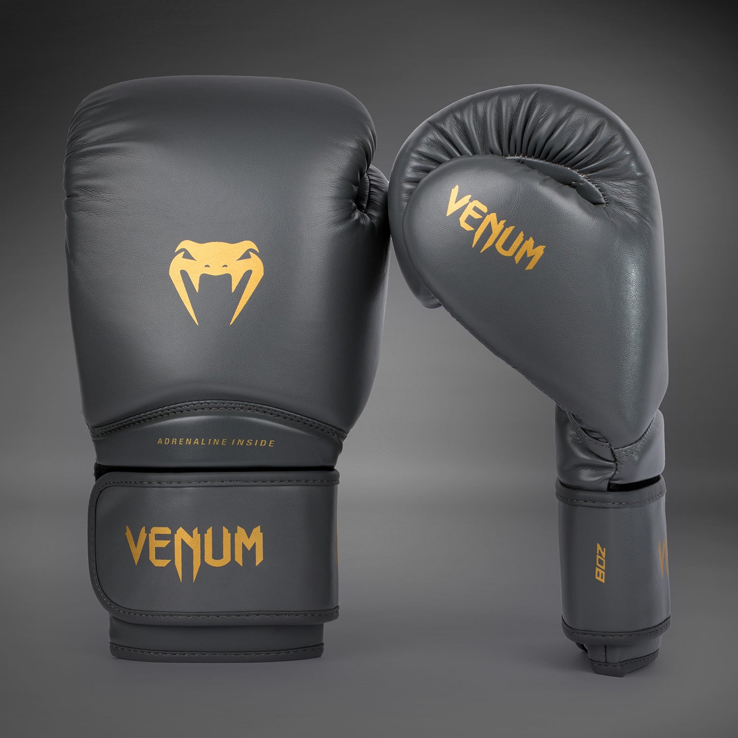 Venum Contender 1.5 Guantes de boxeo para niños - Grafito/Oro