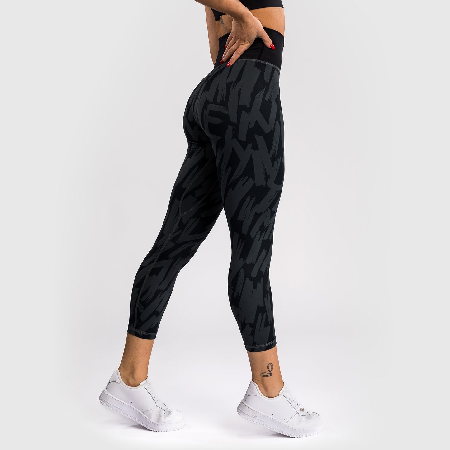 Venum Graffiti Leggings de Largo Completo para Mujer - Carbón Urbano