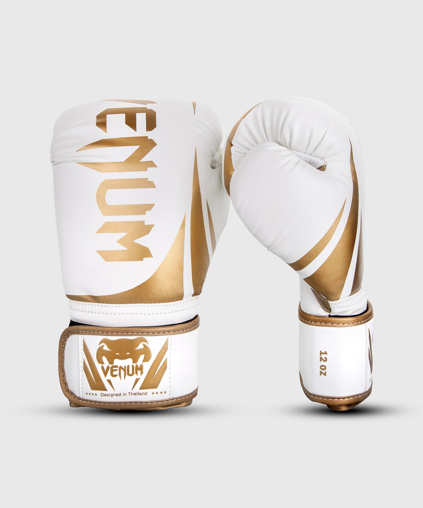 Guantes de Boxeo Venum Challenger 2.0 - Blanco/Oro
