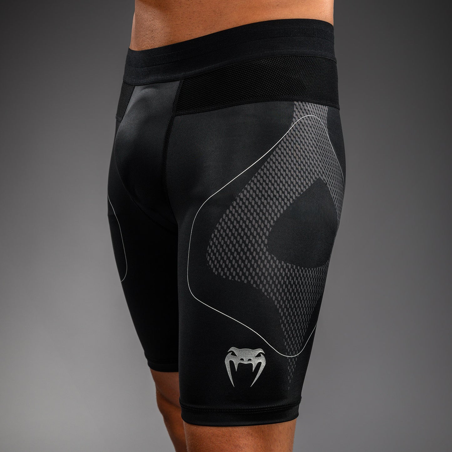 Venum Nexus Pantalones Cortos Vale Tudo – Negro/Plata