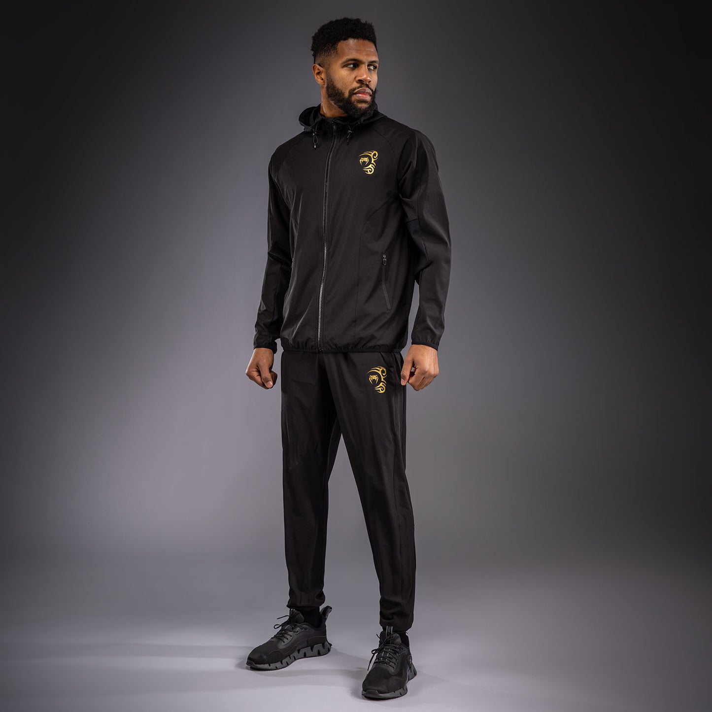 Venum x Mike Tyson Tiger Chaqueta de Chándal Tiger - Negro/Oro