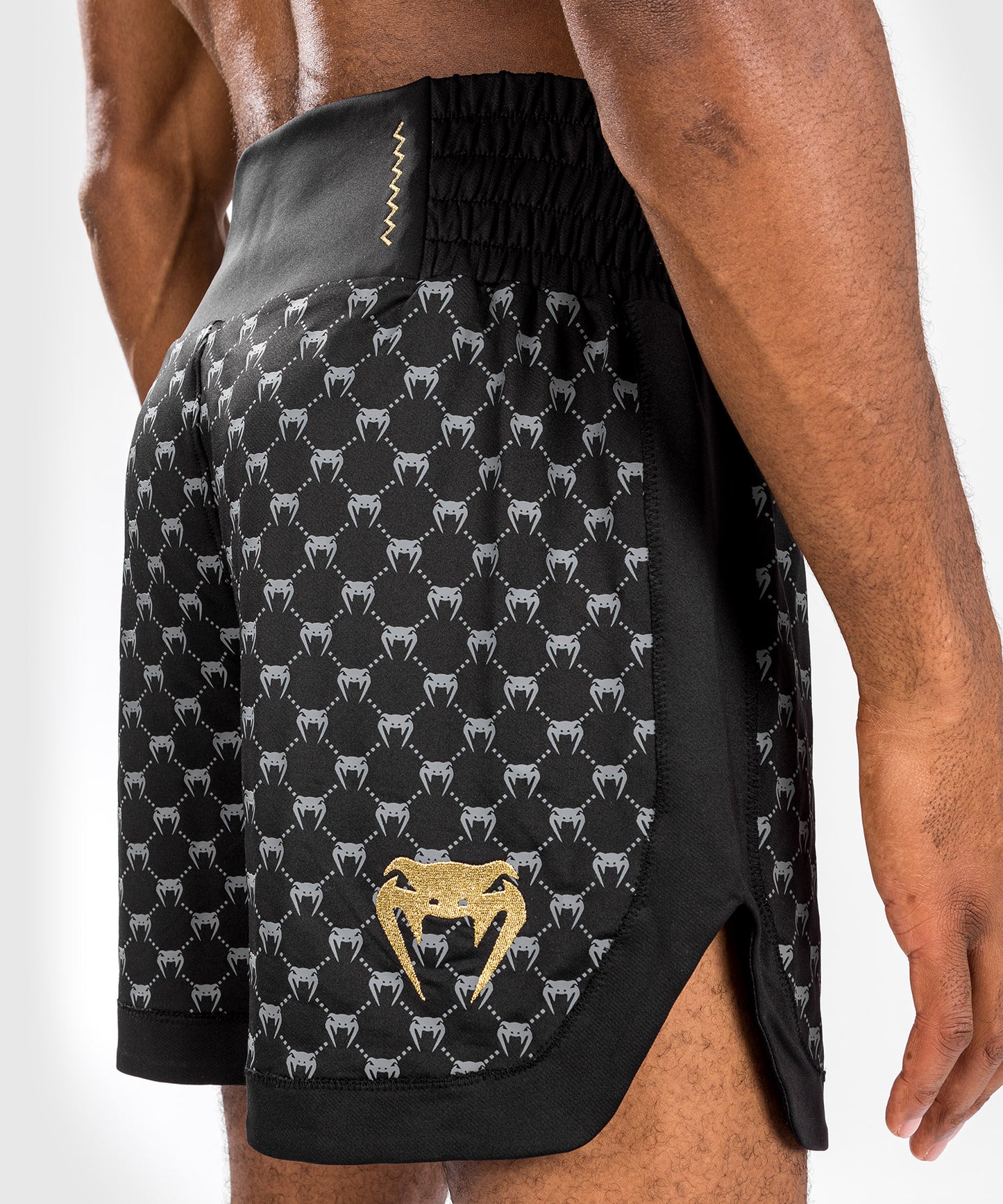 Shorts de Boxeo Venum Monogram - Negro